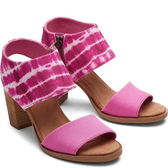 Toms Shoes - Toms Majorca Sandal Suede Canvas Barbiecore